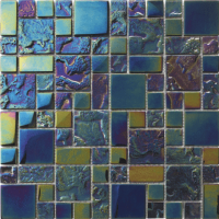 ALTTOGLASS   Pool Tile Bahama Abaco Square Blend