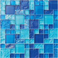 ALTTOGLASS   Pool Tile Bahama Nassau Square Blend