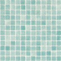 ALTTOGLASS   Pool Tile Fog Pool Tile Caribbean Green Glossy 1x1