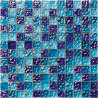 ALTTOGLASS   Pool Tile River Blue Blend