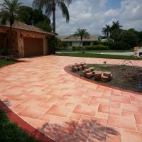 Stamped Concrete Driveway (12)