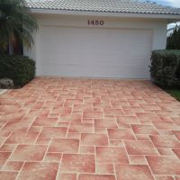 Stamped Concrete Driveway (15)