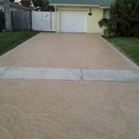 Stamped Concrete Driveway (19)