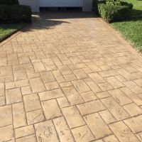 Stamped Concrete Driveway (25)