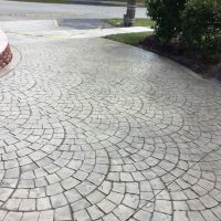 Stamped Concrete Driveway (26)