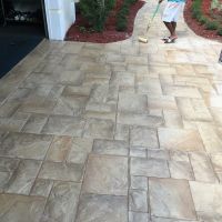 Stamped Concrete Driveway (31)