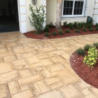 Stamped Concrete Driveway (33)