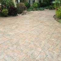 Stamped Concrete Driveway (8)