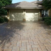 Stamped Concrete Driveway (9)